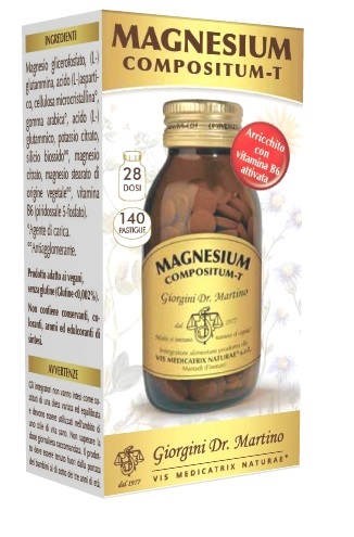 MAGNESIUM COMPOSITUM-T 140 PASTIGLIE - farmacialombardia.it