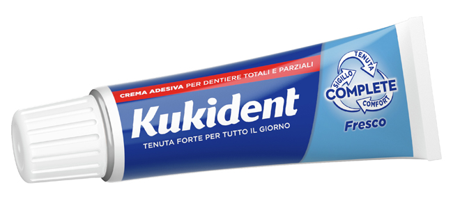 KUKIDENT FRESCO CREMA ADESIVA DENTIERE 40 G - farmacialombardia.it
