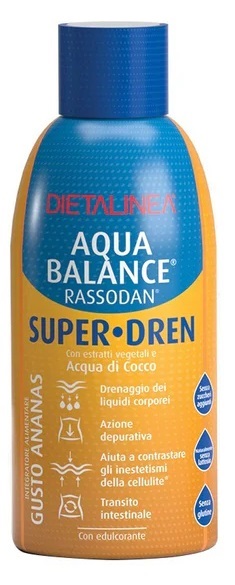 AQUA BALANCE RASSODAN SUPER DREN ANANAS 500 ML - farmacialombardia.it