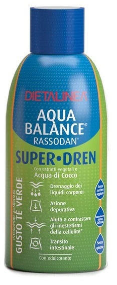 AQUA BALANCE RASSODAN SUPER DREN TE VERDE 500 ML - farmacialombardia.it