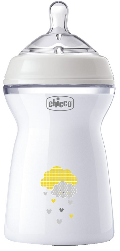 CHICCO BIBERON NAT FEEL PP 6M+ 330 ML UNISEX - farmacialombardia.it