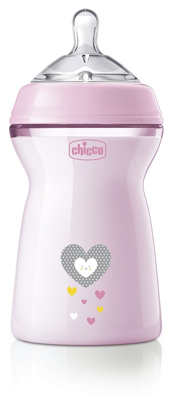 CHICCO BIBERON NAT FEEL PP 6M+ 330 ML BIMBA - farmacialombardia.it