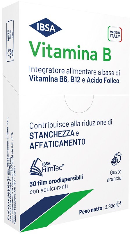 VITAMINA B IBSA 30 FILM ORALI - farmacialombardia.it