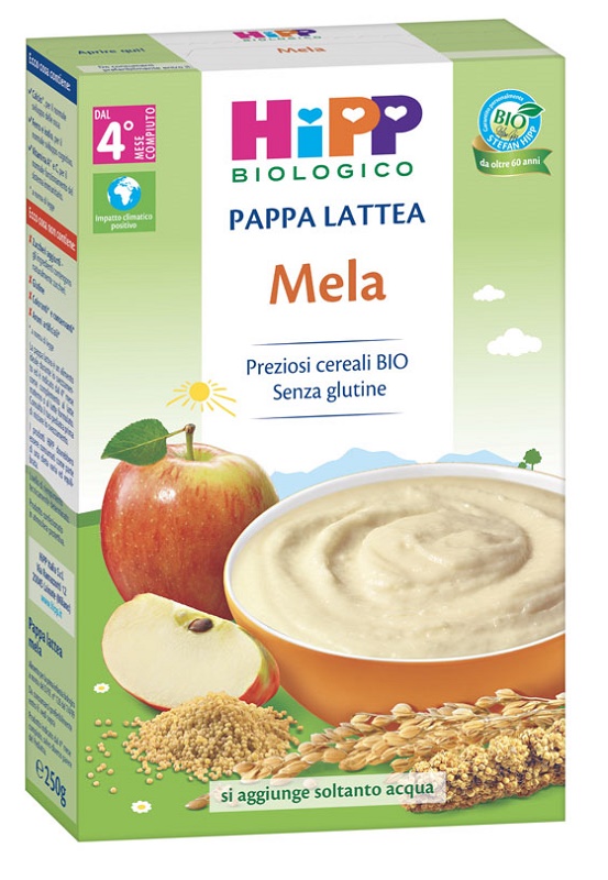 HIPP BIO PAPPA LATTEA MELA 250 G - farmacialombardia.it