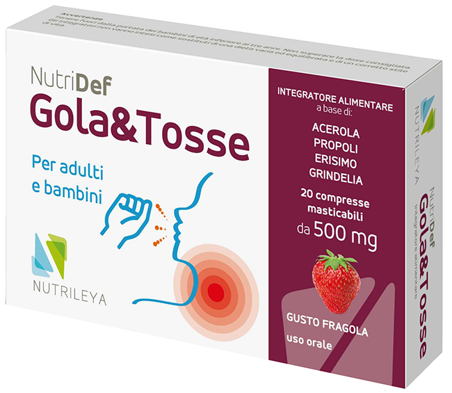 NUTRIDEF GOLA&TOSSE 20 COMPRESSE - farmacialombardia.it