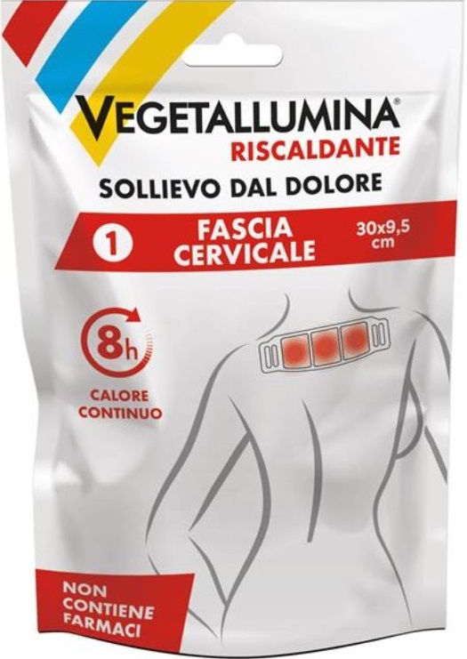 VEGETALLUMINA FASCIA CERVICALE RISCALDANTE 1 PEZZO - farmacialombardia.it