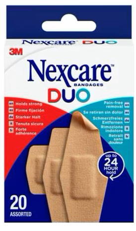 CEROTTO NEXCARE DUO ASSORTITI 20 PEZZI - farmacialombardia.it