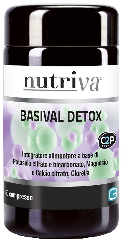 NUTRIVA BASIVAL DETOX 60 COMPRESSE - farmacialombardia.it
