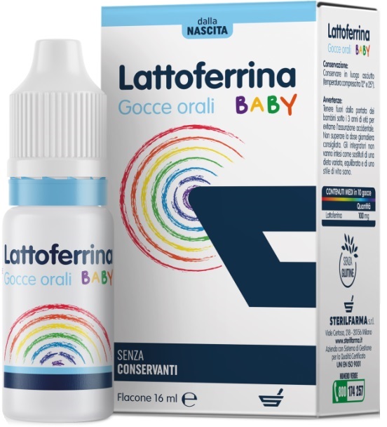 LATTOFERRINA BABY GOCCE ORALI 16 ML - farmacialombardia.it