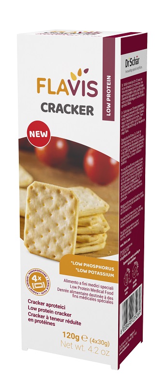 FLAVIS CRACKER APROTEICI 4 PORZIONI DA 30 G - farmacialombardia.it