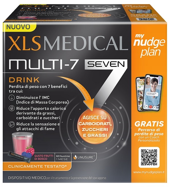 XLS MEDICAL MULTI7 DRINK 60 BUSTINE - farmacialombardia.it