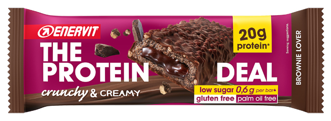 THE PROTEIN DEAL BROWNIE LOVER BARRETTA 55 G - farmacialombardia.it