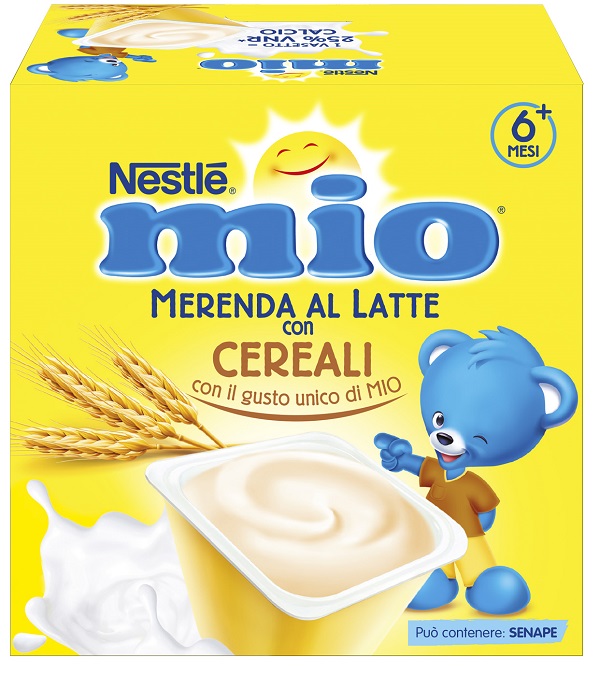 MIO MERENDA AL LATTE CEREALI 4 PEZZI DA 100 G - farmacialombardia.it
