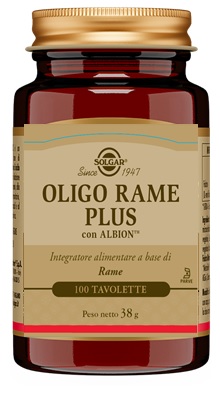 OLIGO RAME PLUS 100 COMPRESSE - farmacialombardia.it