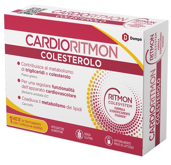 CARDIORITMON COLESTEROLO 30 CAPSULE - farmacialombardia.it