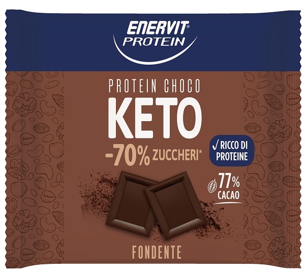 ENERVIT PROTEIN KETO TAVOLETTA CIOCCIOLATO 35 G - farmacialombardia.it