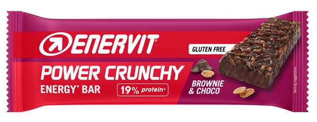 ENERVIT SPORT POWER CRUNCHY BROWNIE E CHOCO 40 G - farmacialombardia.it