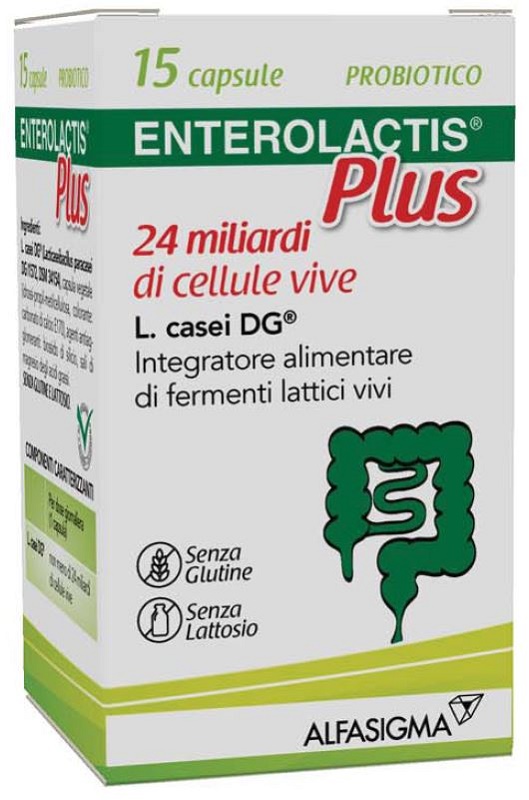 ENTEROLACTIS PLUS 15 CAPSULE - farmacialombardia.it