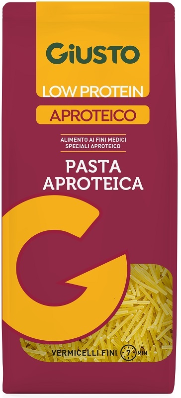 GIUSTO APROTEICO VERMICELLI FINI 250 G - farmacialombardia.it