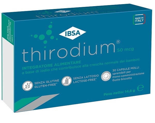 THIRODIUM 50MCG 30 CAPSULE MOLLI NUOVA FORMULAZIONE - farmacialombardia.it