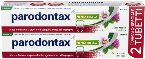 PARODONTAX BIPACK MENTA FRESCA 2 X 75 ML - farmacialombardia.it
