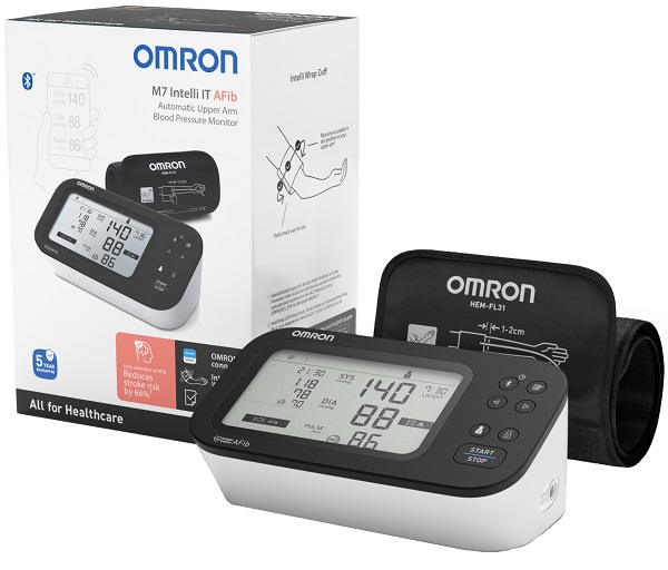 SFIGMOMANOMETRO DA BRACCIO OMRON M7 INTELLI AFIB - farmacialombardia.it