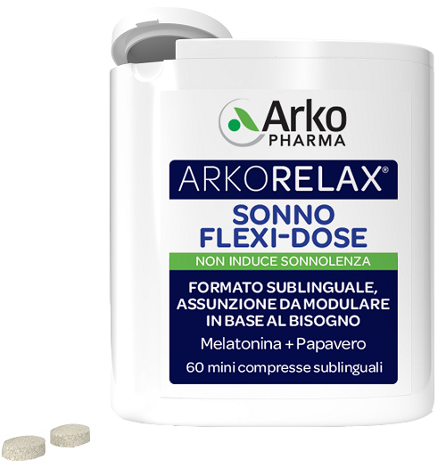 ARKORELAX SONNO FLEXI DOSE 60 MINI COMPRESSE - farmacialombardia.it