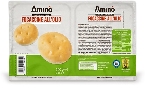 AMINO' FOCACCINE OLIO 100 G - farmacialombardia.it