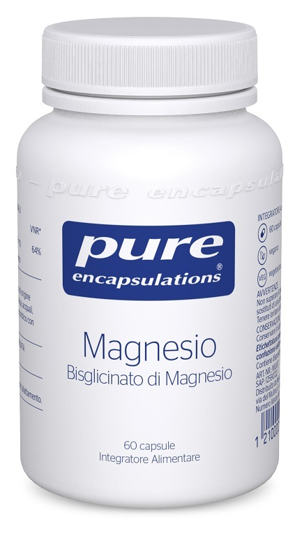 PURE ENCAPSULATIONS MAGNESIO BISGLICINATO 60 CAPSULE - farmacialombardia.it