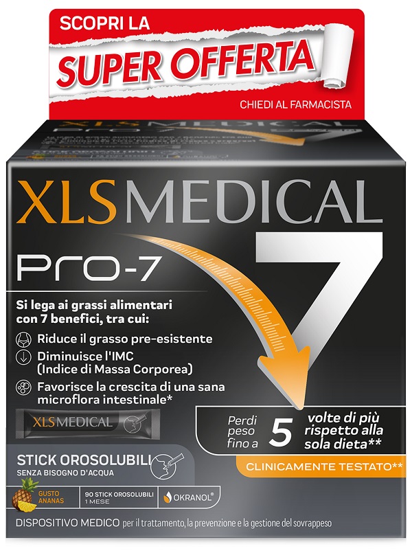 XLS MEDICAL PRO 7 90 STICK TAGLIO PREZZO - farmacialombardia.it