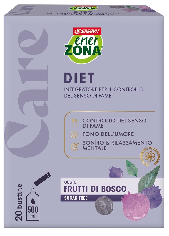ENERZONA CARE DIET FRUTTI DI BOSCO 20 BUSTINE - farmacialombardia.it