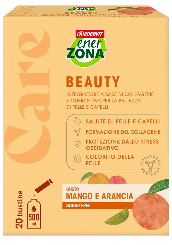 ENERZONA CARE BEAUTY MANGO E ARANCIA 20 BUSTINE - farmacialombardia.it